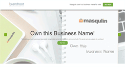 Desktop Screenshot of masqulin.com